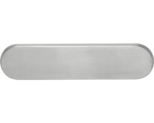 Briefkasten Briefeinwurf Intersteel oval verdeckt Edelstahl BxH 340/80 mm edelstahl gebürstet mit Klappe