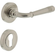 Türdrückergarnitur mit Schlüsselrosette