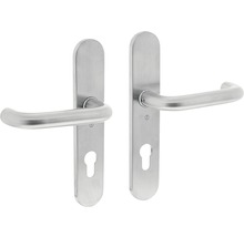 Poignées de porte en acier inoxydable avec plaque longue