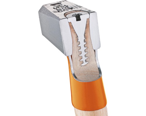 Detailansicht Zimmermannshammer mit Holzgriff