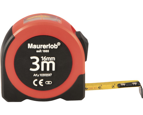 Bandmaß mit 3 Meter Länge von Maurerlob