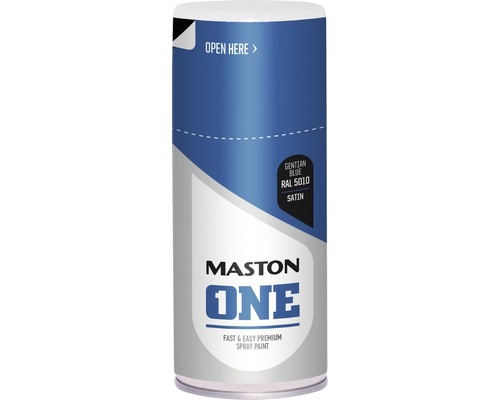 Peinture aérosol Maston ONE Satin RAL 5010 150 ml