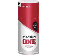 Peinture aérosol Maston ONE Satin Red RAL 3020 150 ml