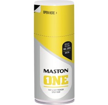 Maston One Sprühlack in hellem Gelb, RAL 1021, für schnelle und einfache Anwendung