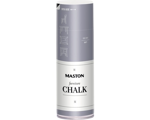 Bombe peinture à la chaux Maston pour meubles Dove Grey 400 ml