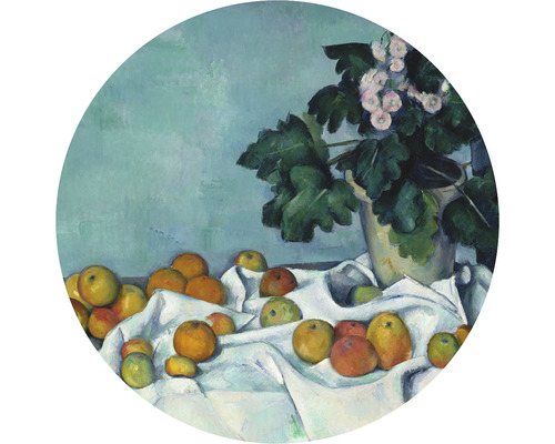 Papier peint panoramique intissé HRBC000030 Paul Cézanne Nature morte Ø 95 cm