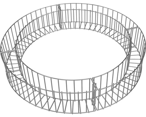 Panier à plantes rond en métal pour le jardin