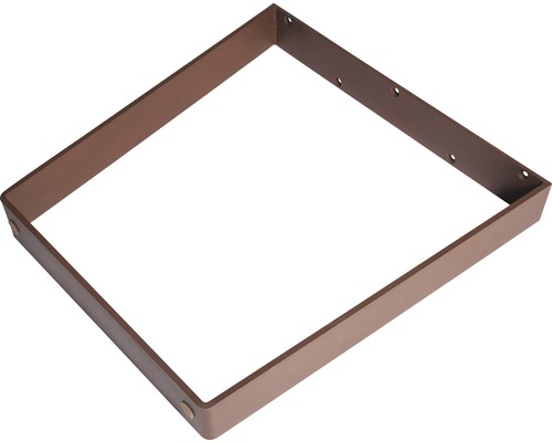Pied de table en V aspect cuivre 710x700 mm 1 pièce