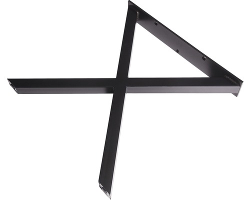 Tischgestell X-Form schwarz 710x700 mm 1 Stück