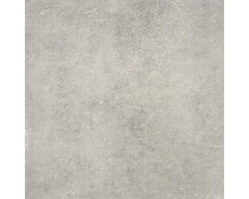 Feinsteinzeug Terrassenplatte Smartgrip Beton Uni rektifizierte Kante 60 cm x 60 cm x 2 cm Quadratische Bodenfliese aus Keramik