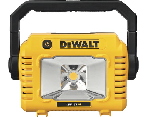 Projecteur de chantier sans fil Dewalt avec poignée de transport