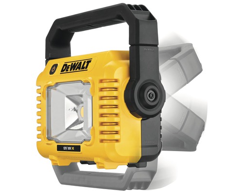Projecteur de chantier sans fil Dewalt avec tête réglable