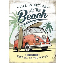 Magnet VW Bulli - Beach 6x8cm