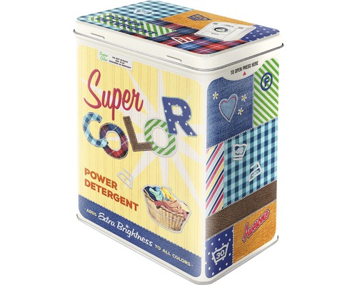 Boîte à provisions L Super Colour 3 l 10x14x20 cm