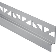 Profilé de carrelage en métal avec motif triangulaire