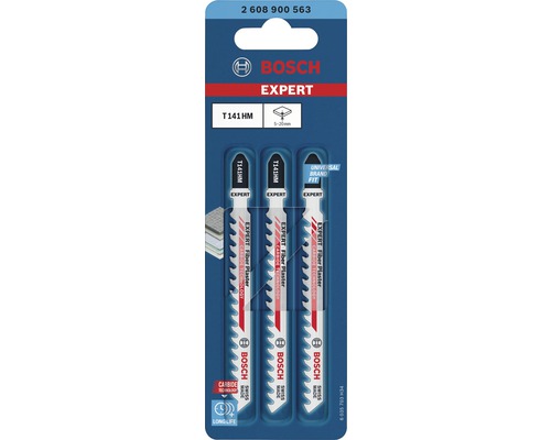 Bosch Expert Stichsägeblätter für Fibergips, Dreierset