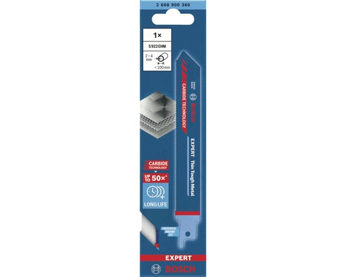 Bosch Expert S922EHM Stichsägeblatt für dünnes Metall