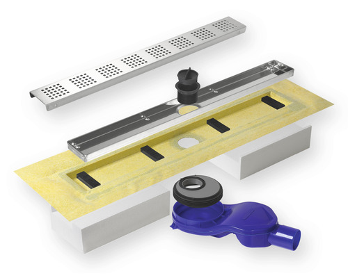 Komplett-Duschrinne Dural Vario-Line-Plus 1100 S 110 cm ETA-geprüft