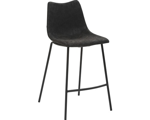 Barhocker mit Bezug und Metallgestell