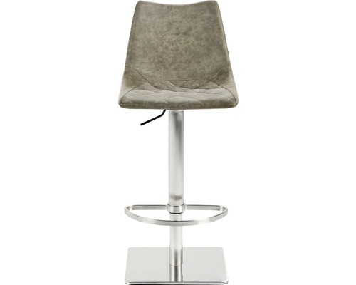 Tabouret de bar avec repose-pieds et revêtement