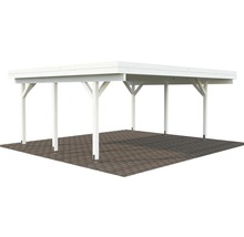 Freistehender Carport aus Holz