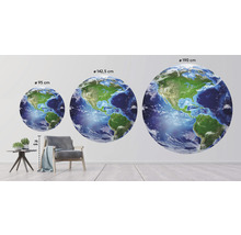 Papier peint panoramique intissé HRBC100067 Globe Ø 142,5 cm