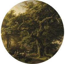 Papier peint panoramique intissé HRBC100100 Rijksstudio arbre Ø 142,5 cm