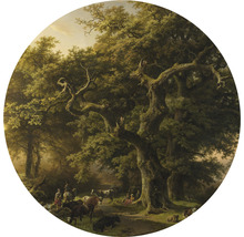 Papier peint panoramique intissé HRBC200100 Rijksstudio arbre Ø 190 cm