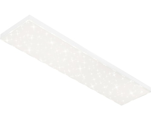 Plafonnier rectangulaire avec motif étoilé