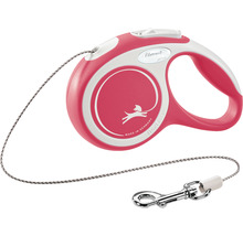 Laisse pour chien extensible avec mousqueton