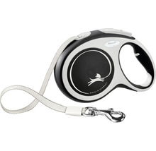 Laisse pour chiens flexi Comfort sangle Taille L 8 m < 50 kg noir