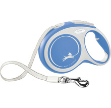 Laisse pour chiens flexi Comfort sangle Taille L 8 m < 50 kg bleu