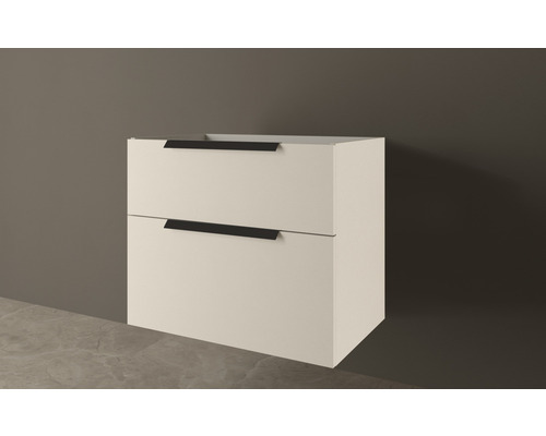 Meuble sous-lavabo avec deux tiroirs