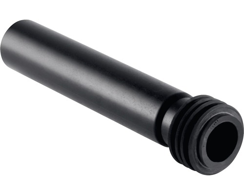 Rallonge pour conduite de chasse d'eau GEBERIT avec manchette pour urinoir Ø32 mm x 150 mm 152.489.16.1 Tuyau de descente pluviale noir en plastique