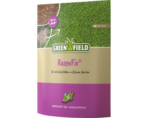 Semences de gazon Greenfield Rasenfix 1,5 kg 10 m²