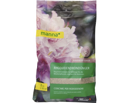 Engrais pour rhododendrons Manna 2 kg 30 m²