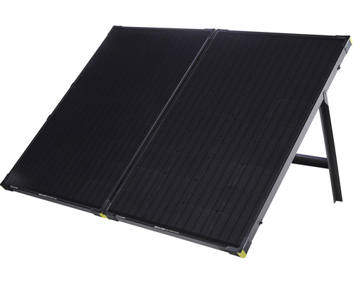 Zusammenklappbares Solarmodul mit Ständer