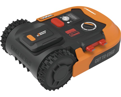 Tondeuse robot sur batterie WORX 20V Landroid M700 Plus 18cm/700 m² avec application, IPX4 WR167E, y compris matériel d'installation Robot tondeuse Worx Landroid