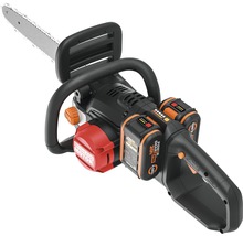 Akku-Kettensäge WORX Nitro 40V (2 x 20V) 40cm WG385E.9, Brushless Motor, ohne Akku und Dual-Ladegerät