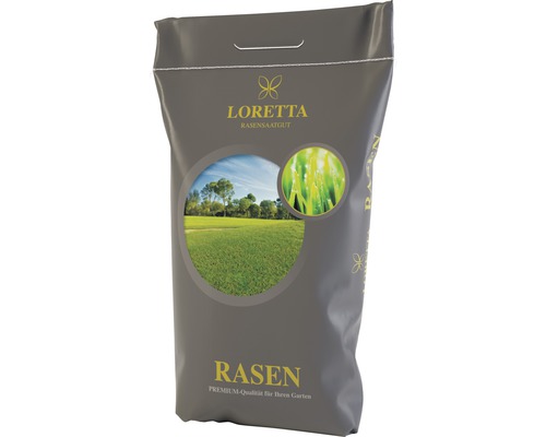 Semences de gazon Loretta réparation 10 kg 650 m² Sachet de graines de gazon Loretta pour une qualité de gazon supérieure