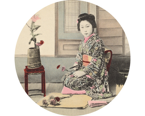 Fototapete Vlies HRBC200075 Japan Geisha Ø 190 cm