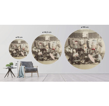 Papier peint panoramique intissé HRBC200074 Japon lampions Ø 190 cm