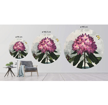 Papier peint panoramique intissé HRBC200037 Thornton Rhododendron Ø 190 cm