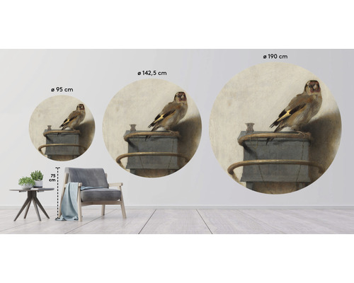 Image murale avec motif d''oiseau en différentes tailles