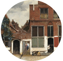 Papier peint panoramique intissé HRBC200027 Jan Vermeers La Ruelle Ø 190 cm