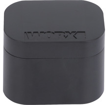 Schwarzer Werkzeugkoffer mit Worx Logo