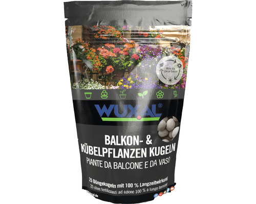 Globe pour plantes de balcons et plantes en bac Hauert Wuxal 0,125 g