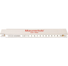 Mètre pliant Maurerlob 2 m plastique-thumb-0