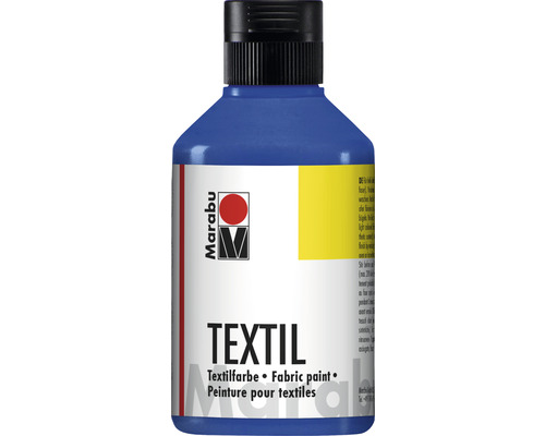Marabu Textilfarbe mittelblau 052 250 ml Marabu Textilfarbe in einer Flasche