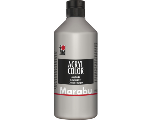 Marabu Acryl Color argent 082 500 ml